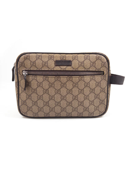 Gucci GG Supreme Clutch
