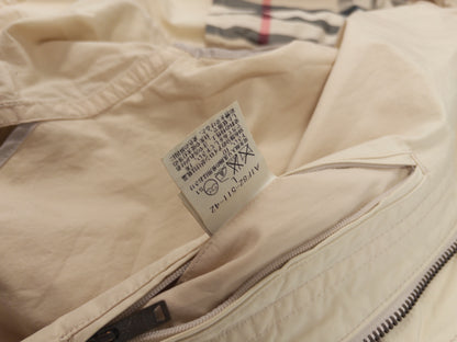 Burberry Hooded Field Jacket with Nova Check Pattern