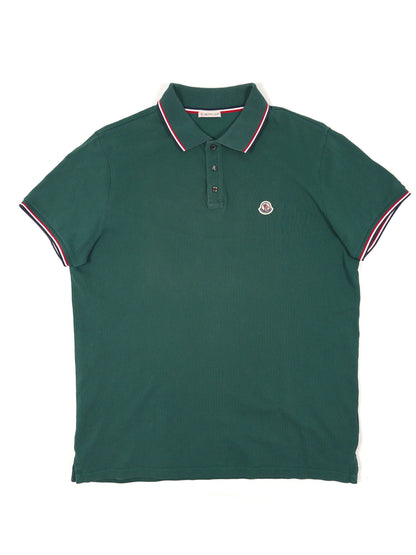 Moncler Tricolor Polo Shirt