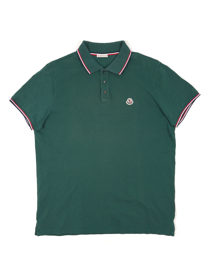 Moncler Tricolor Polo Shirt
