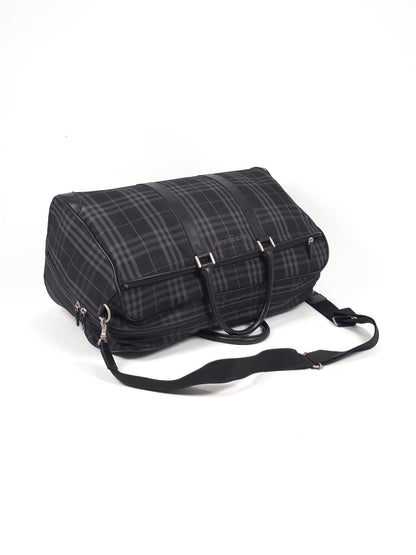 Burberry Check Boston Bag