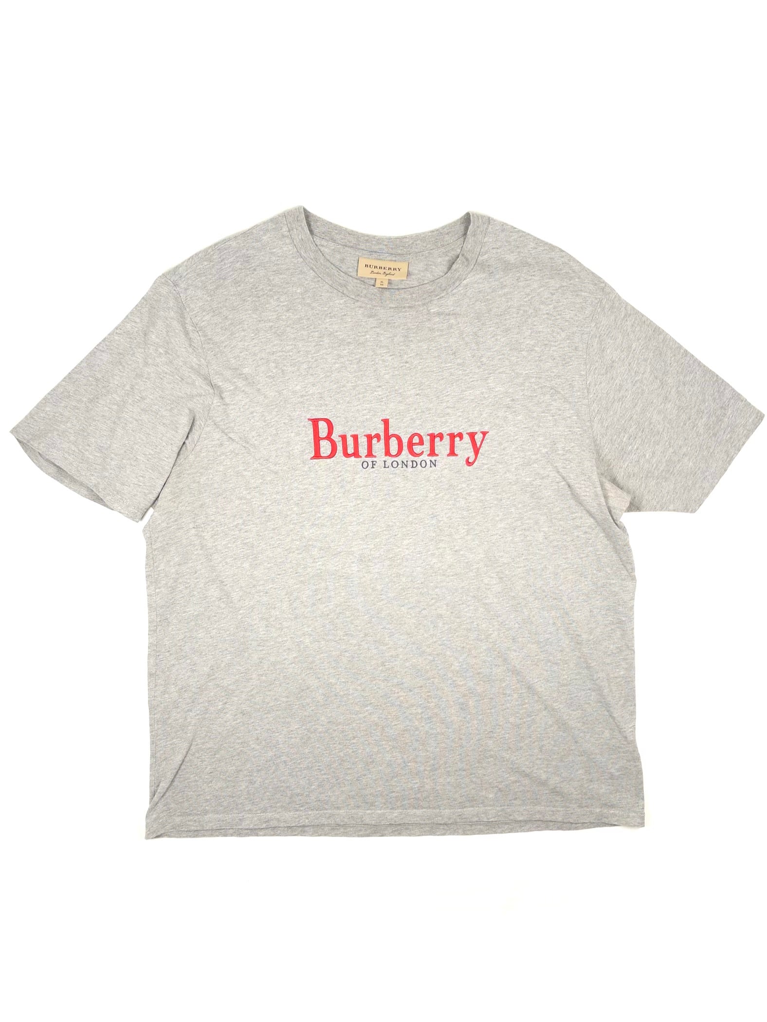 Burberry Embroidery T-shirt (Fits XXL)