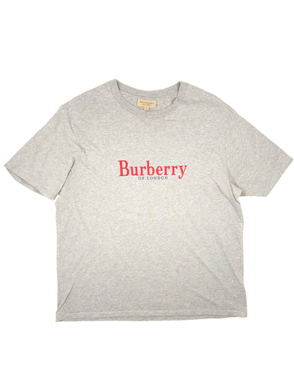 Burberry Embroidery T-shirt (Fits XXL)
