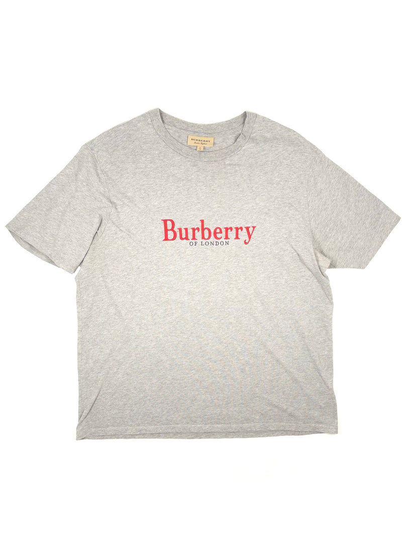 Burberry Embroidery T-shirt (Fits XXL)