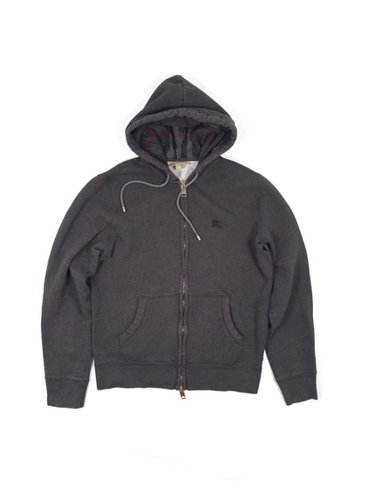 Burberry Check Zip Hoodie