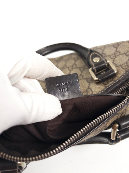 Gucci GG Supreme Mini Boston Bag