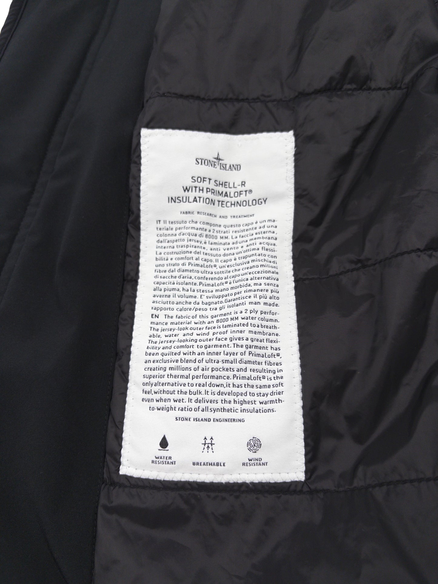 Stone Island Soft Shell with Primaloft