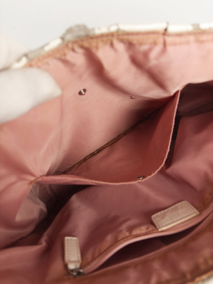 Dior No 2 Pink Monogram Trotter Shopper Tote Bag