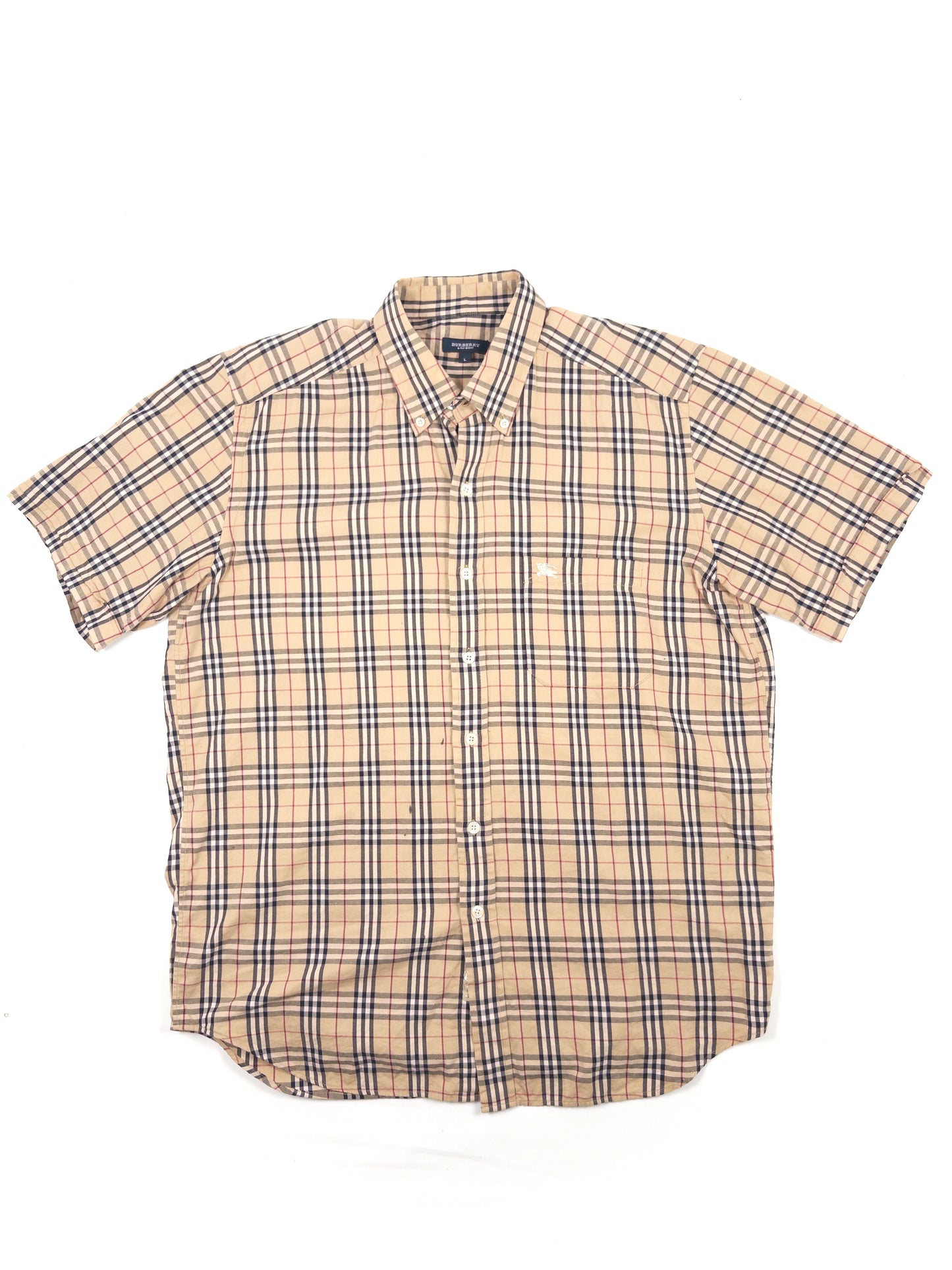 Burberry Short Sleeve Button Shirt