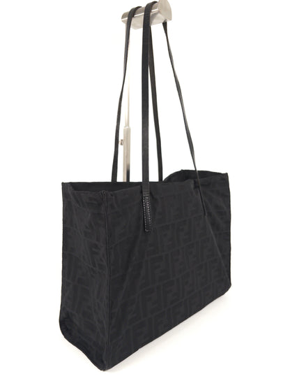 Fendi Zucca Pattern Metal Fittings Tote Bag