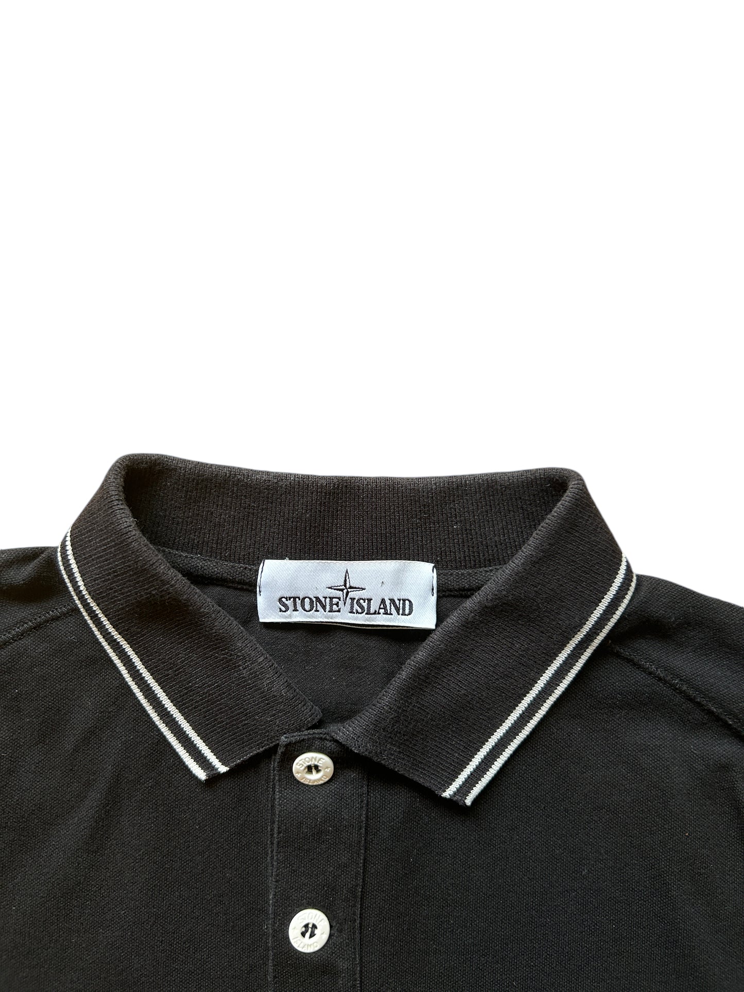 Stone Island Polo Shirt Black