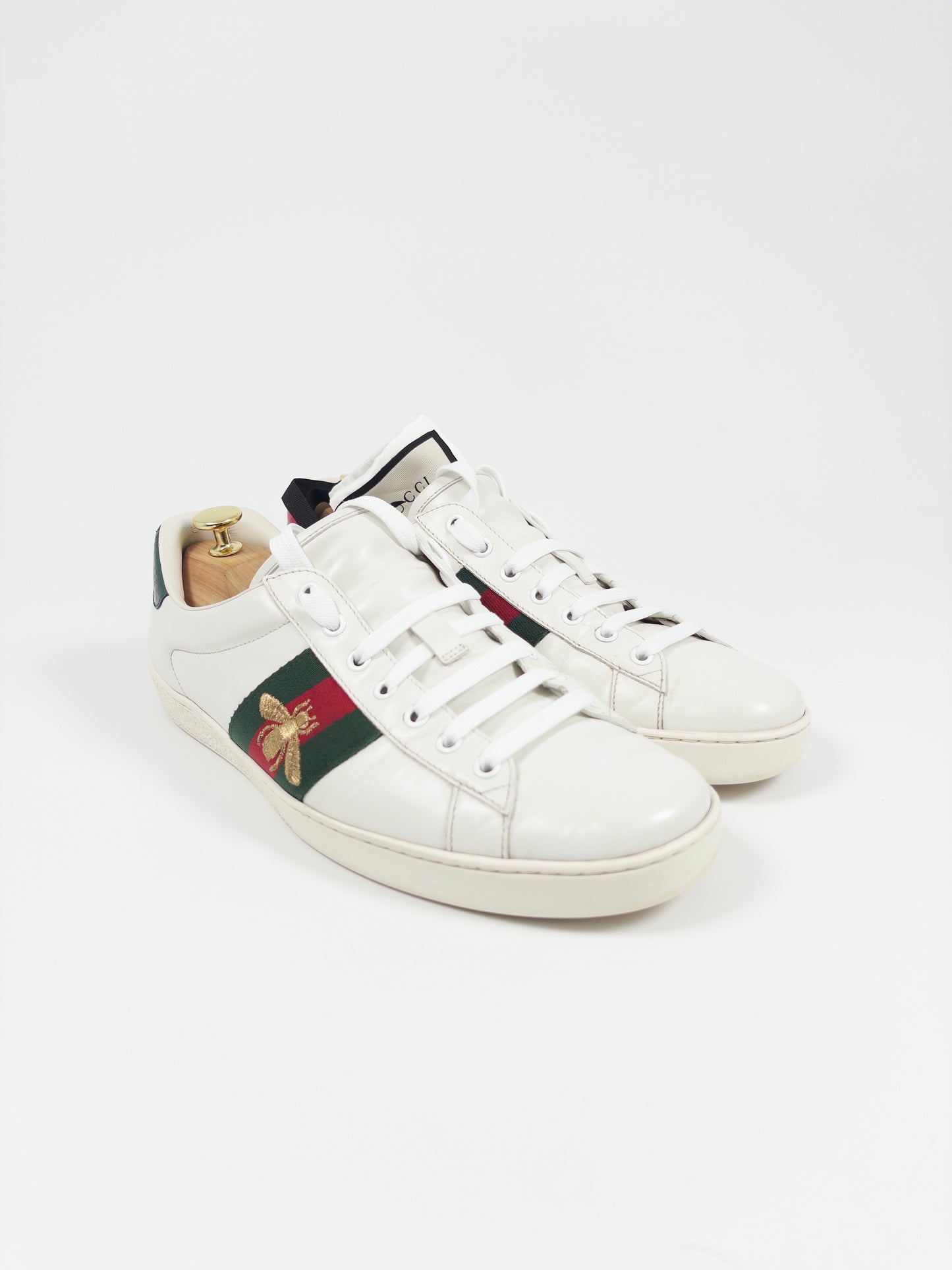 Gucci Ace Bee Sneaker (EU 44 - Wide fit)