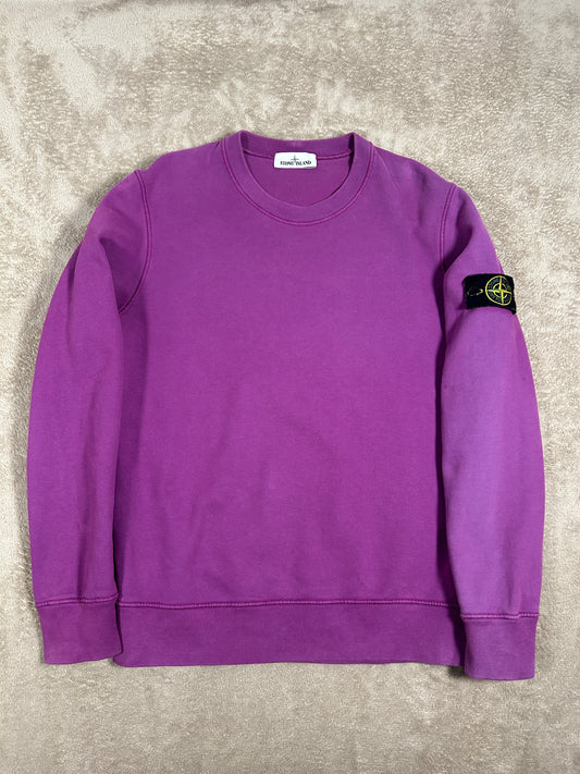 Stone Island Purple Sweatshirt