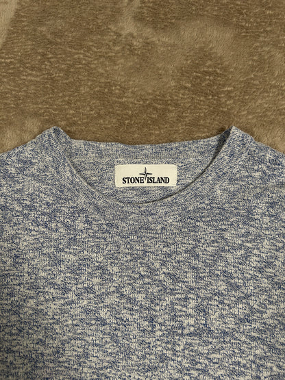 Stone Island Melange Knit Sweatshirt