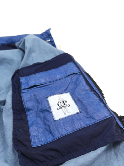 C.P. Company Lino Wax Blue Jacket
