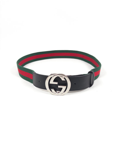 Gucci GG Web Belt