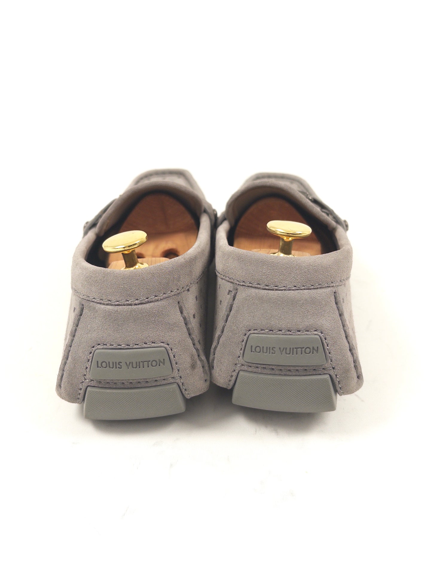 Louis Vuitton Loafers Grey