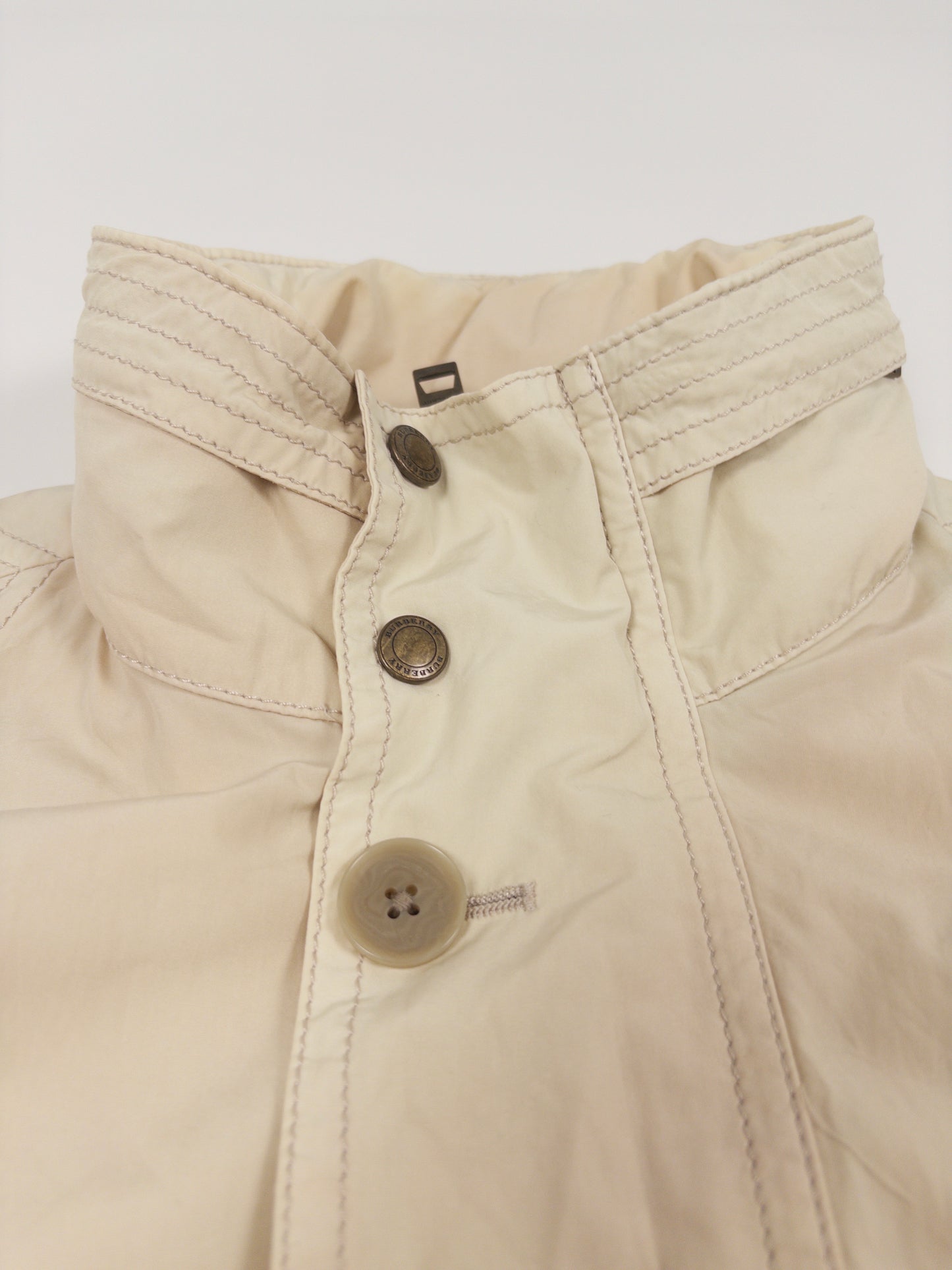 Burberry Hooded Field Jacket with Nova Check Pattern