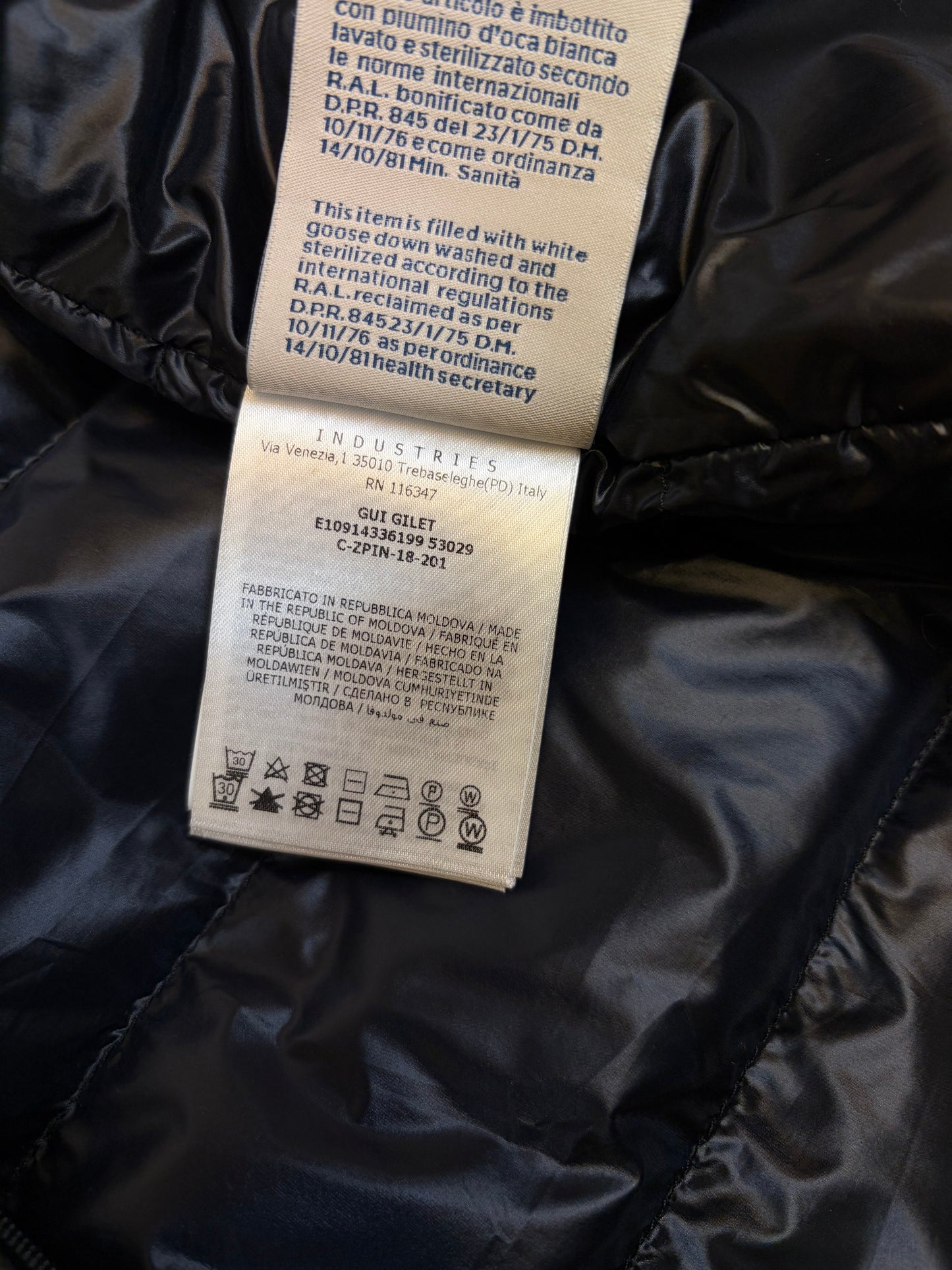 Moncler GUI Vest (Fits XL/XXL)