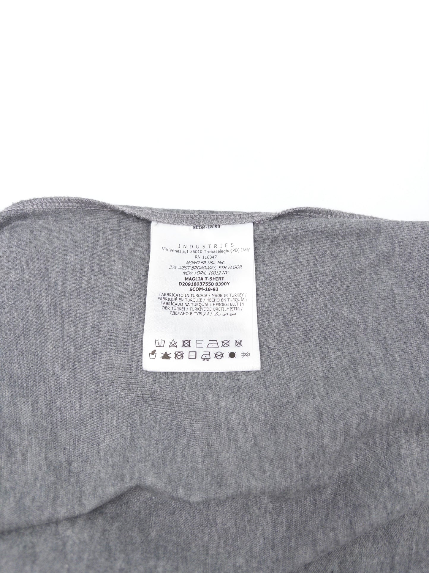 Moncler Grey T-shirt