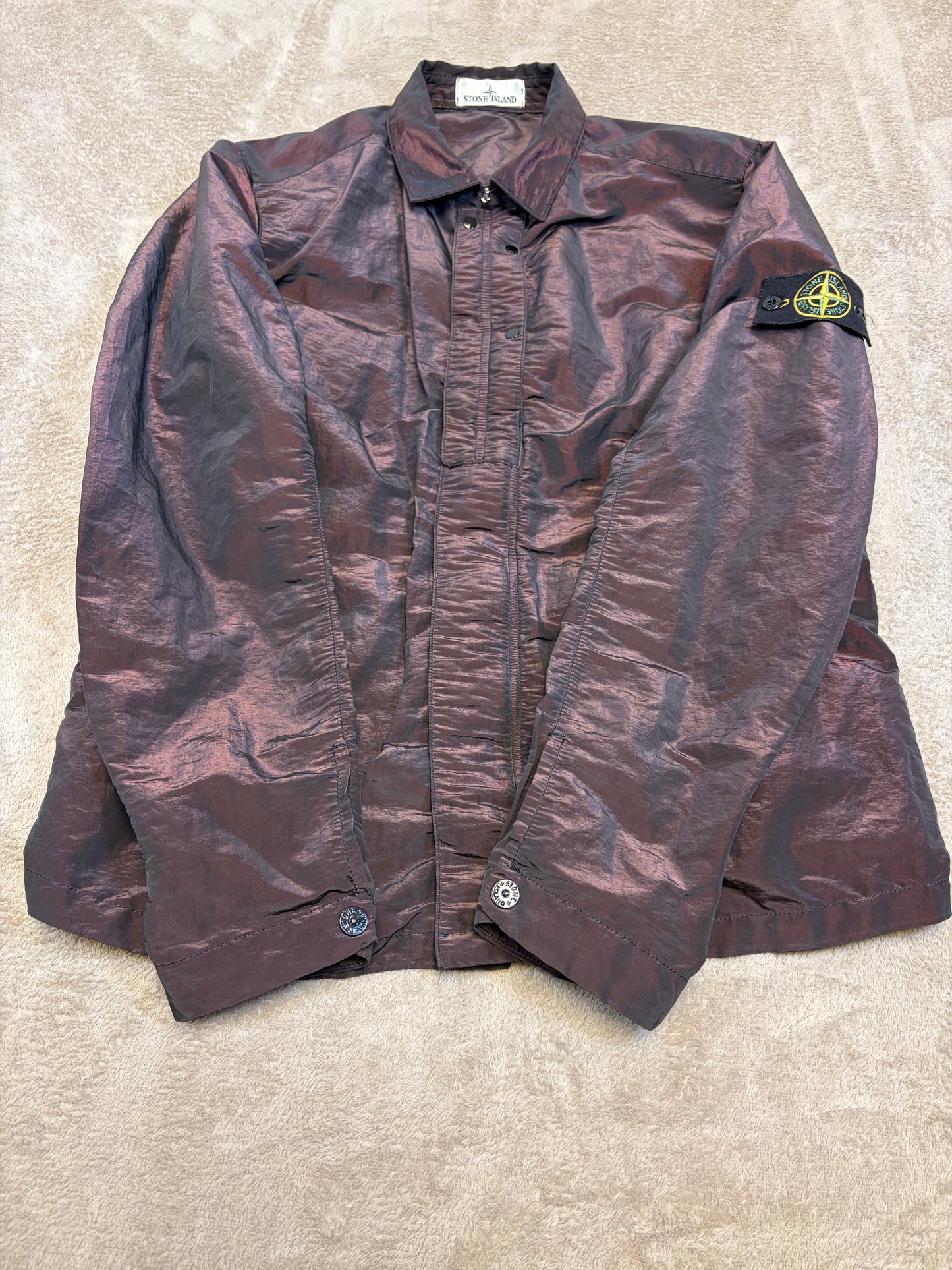 Stone Island Nylon Weft Overshirt (Fits M)