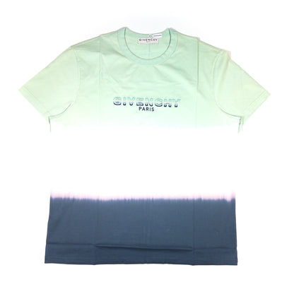 Givenchy Tricolor Dip Dye flocked T-shirt BRAND NEW
