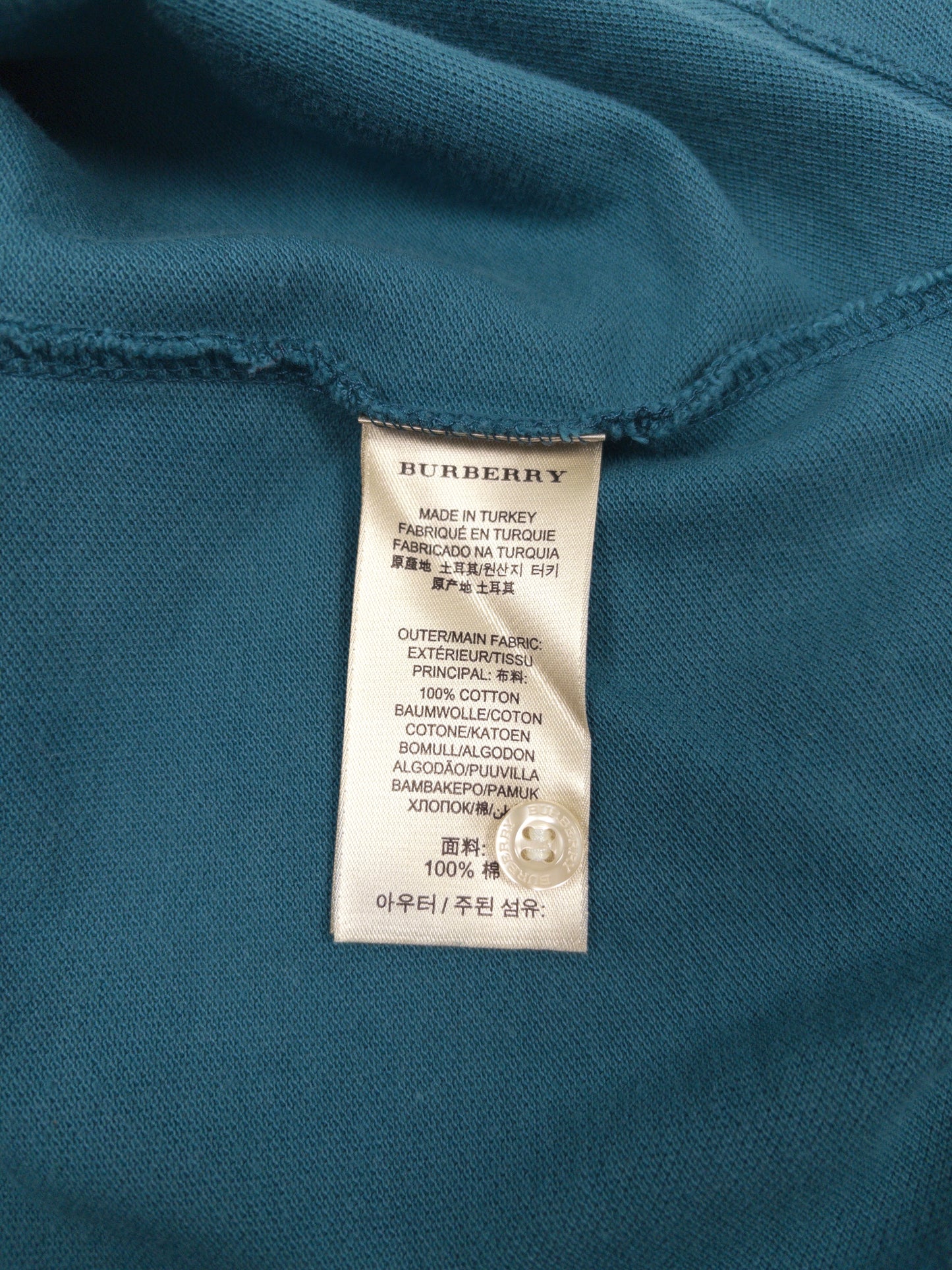 Burberry Check Polo Shirt