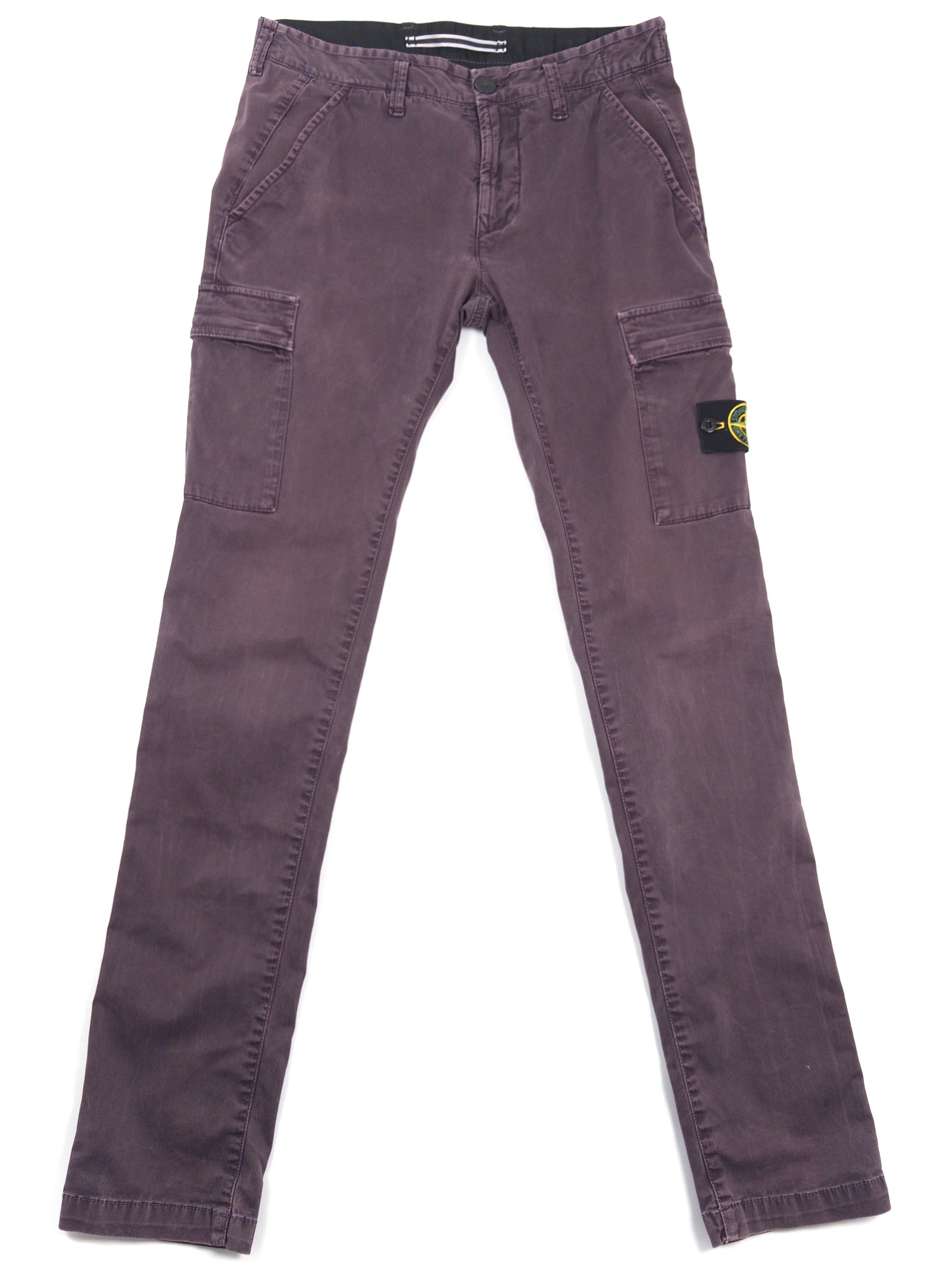Stone Island burgundy Cargo Pants