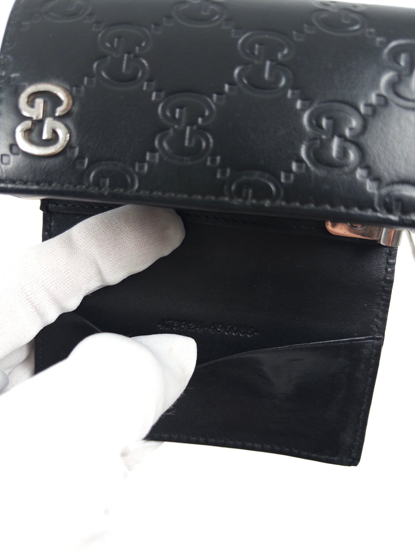Gucci Guccissima 6-Key Case