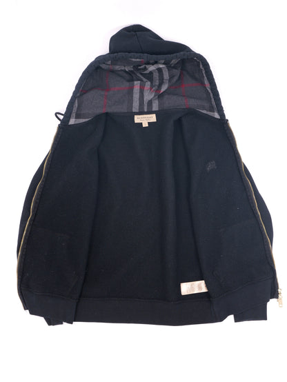 Burberry Check Zip Hoodie