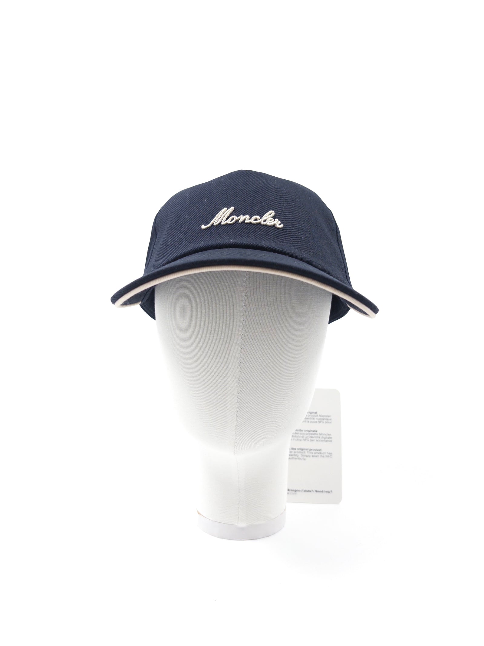 Moncler Cap - Navy -  with Tags