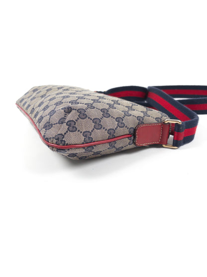 Gucci GG Crystal Sheline Canvas Shoulder Bag