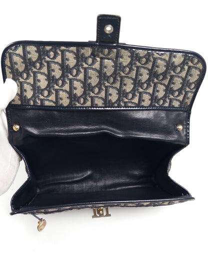 Christian Dior Trotter Canvas Shoulder Bag
