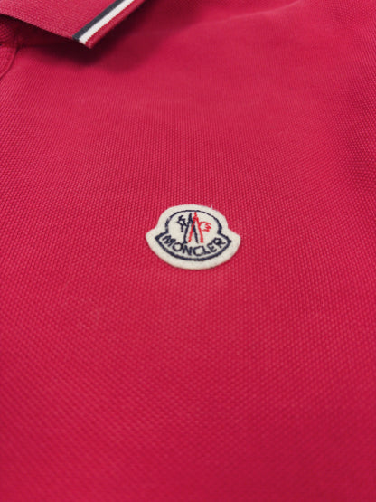 Moncler Tricolor Longsleeve Polo