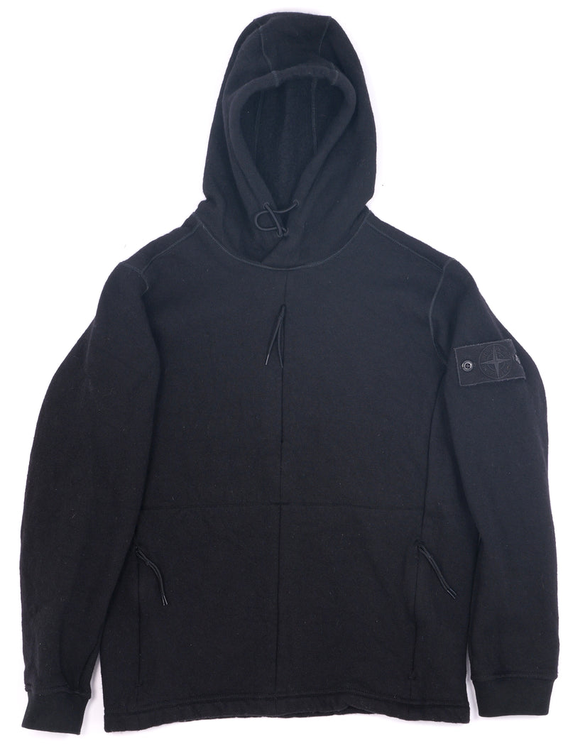 Stone Island Ghost Wool Pullover Hoodie