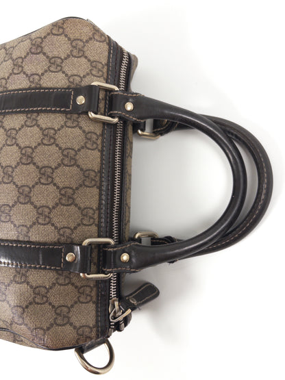 Gucci GG Supreme Mini Boston Bag