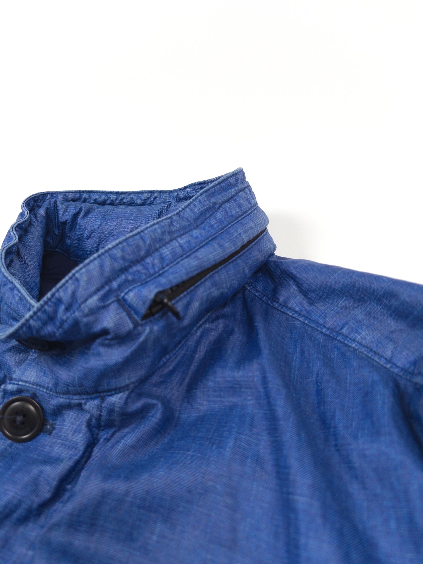 C.P. Company Lino Wax Blue Jacket