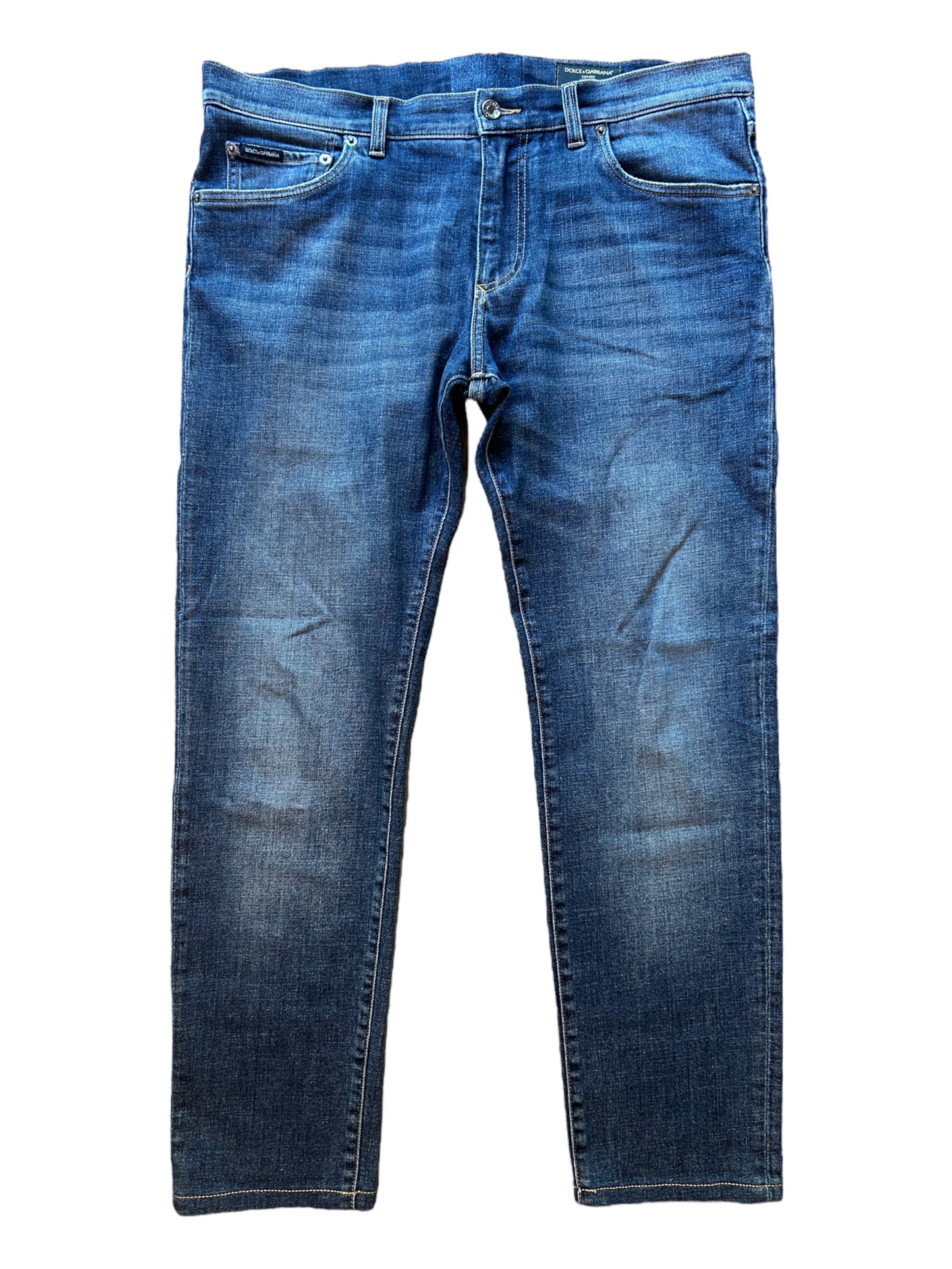 Dolce & Gabbana Logo Tag Jeans