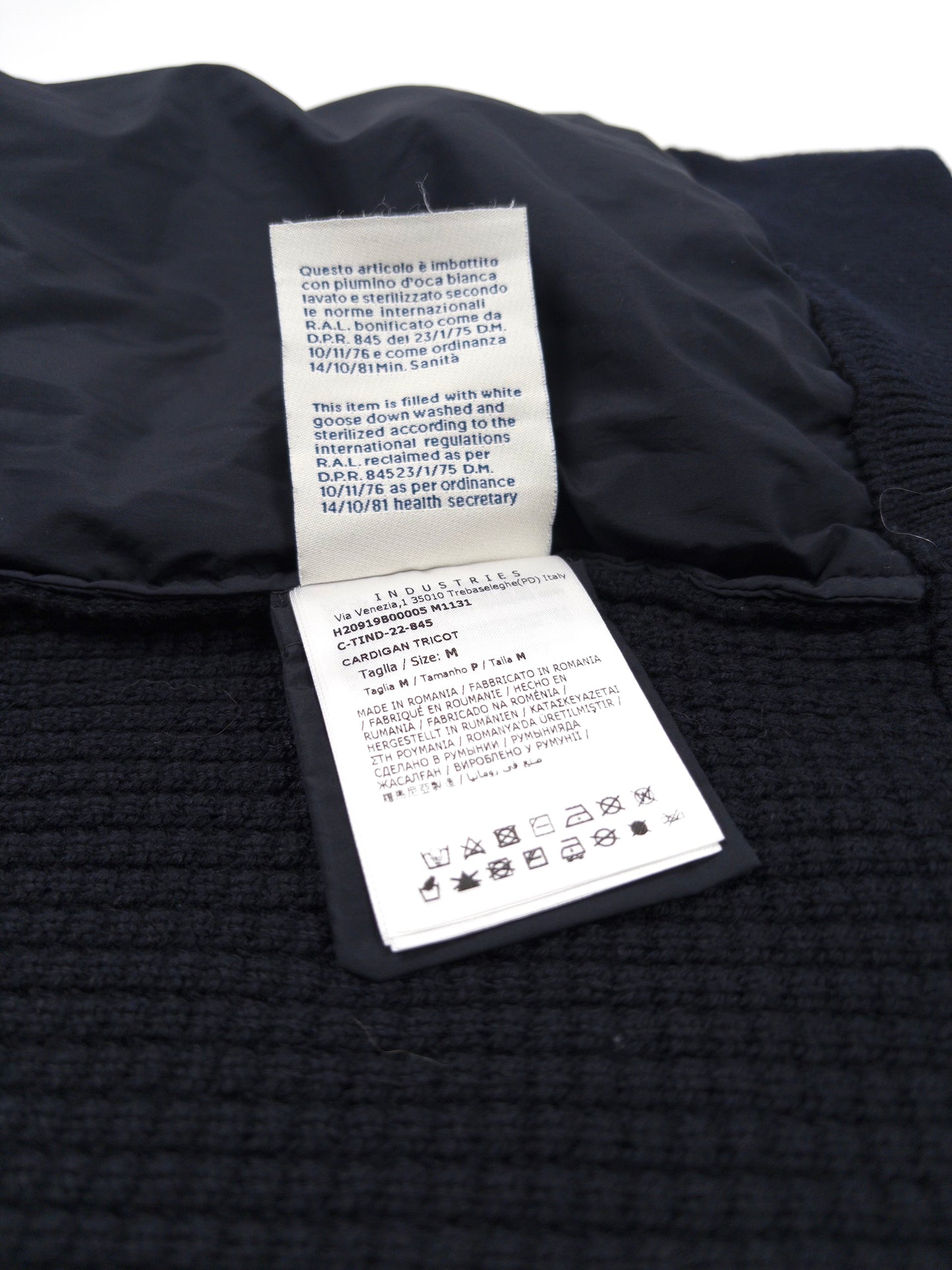 Moncler Down Cardigan (Fits S)