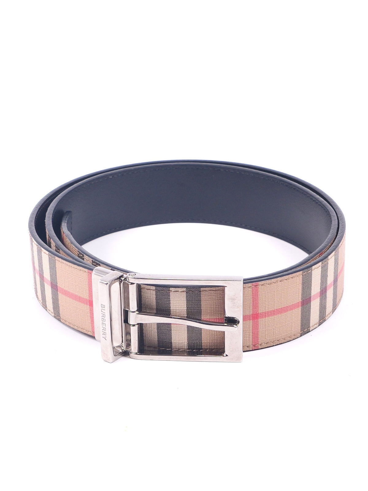´Burberry Reversible Check Belt (W34-38)