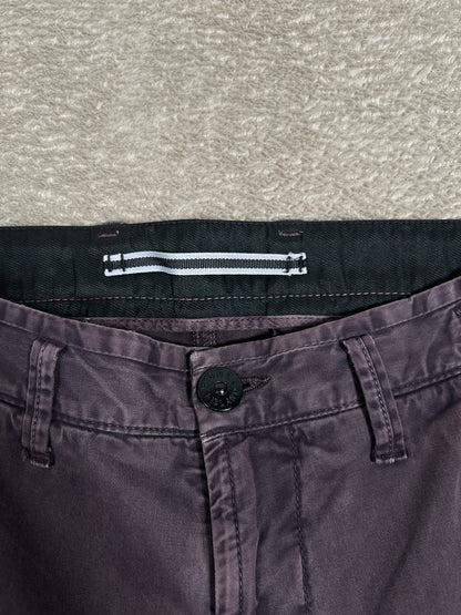 Stone Island burgundy Cargo Pants