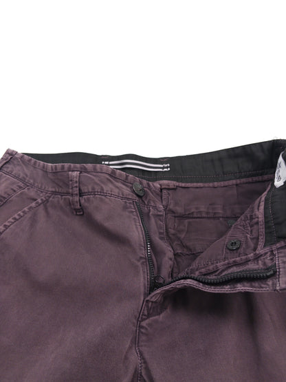 Stone Island burgundy Cargo Pants