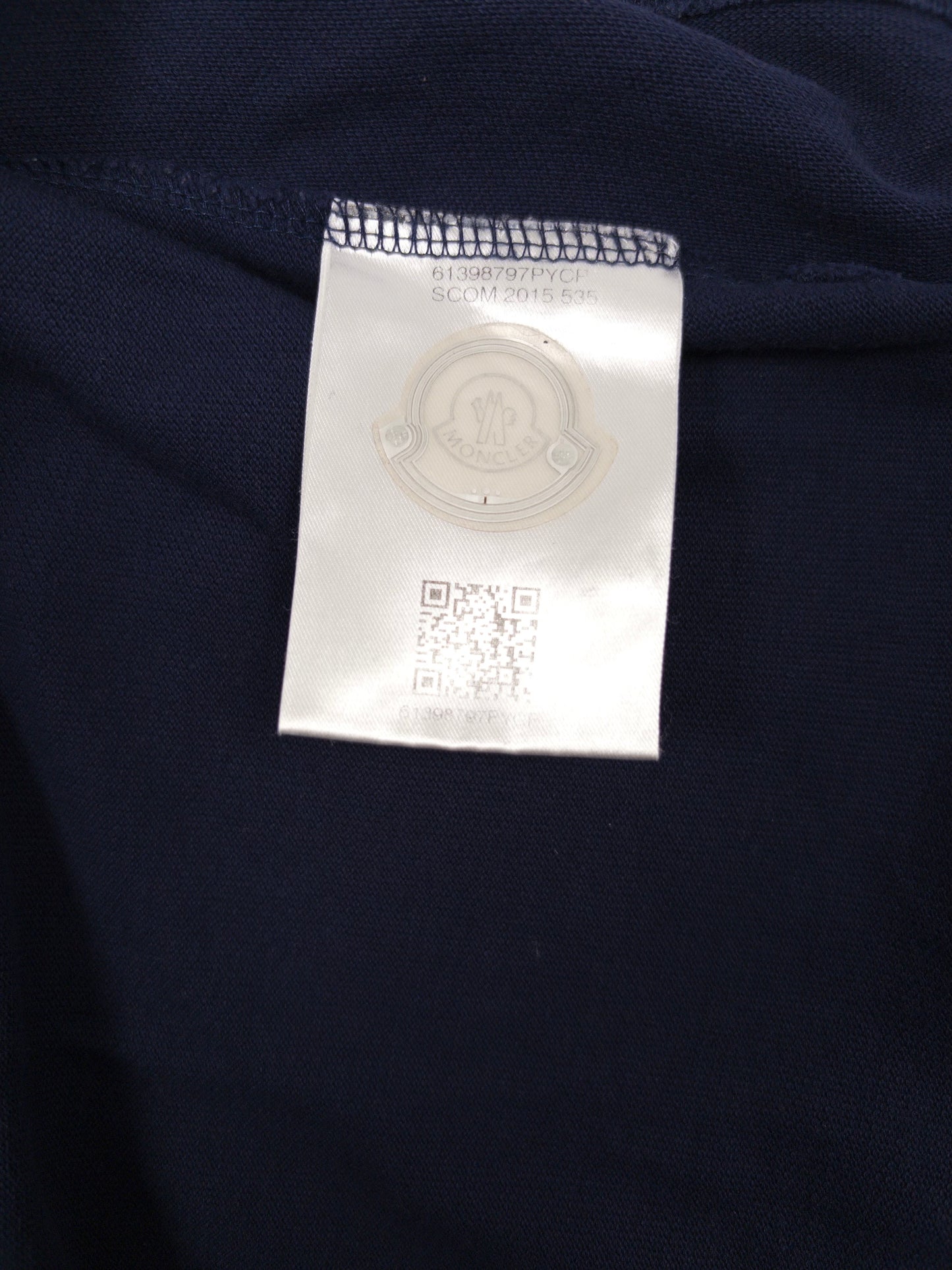 Moncler Polo Shirt Blue (Fits S)