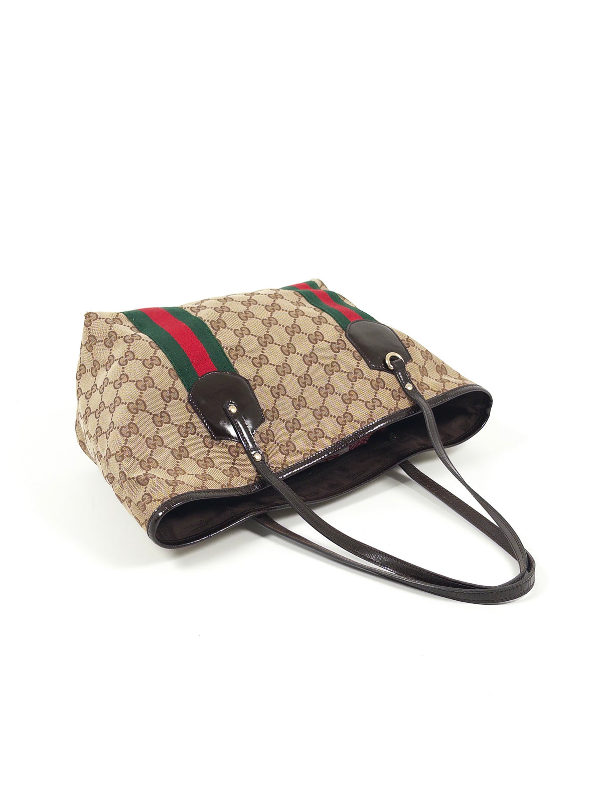 Gucci GG Canvas Web Jolicouer Tote