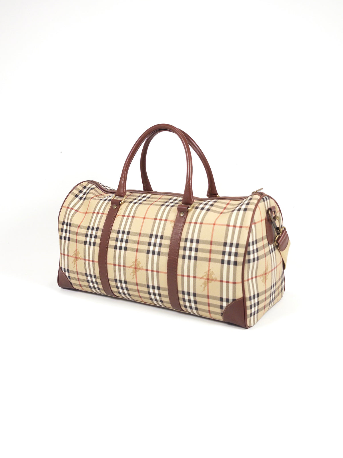 Burberry Nova Check Boston Bag