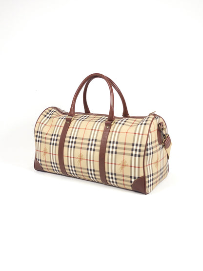 Burberry Nova Check Boston Bag
