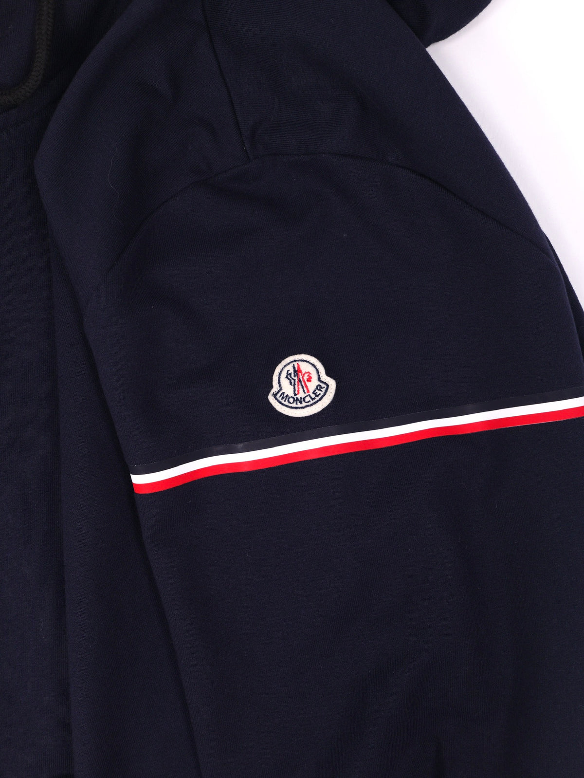 Moncler Tricolor Zip Hoodie (Fits L)