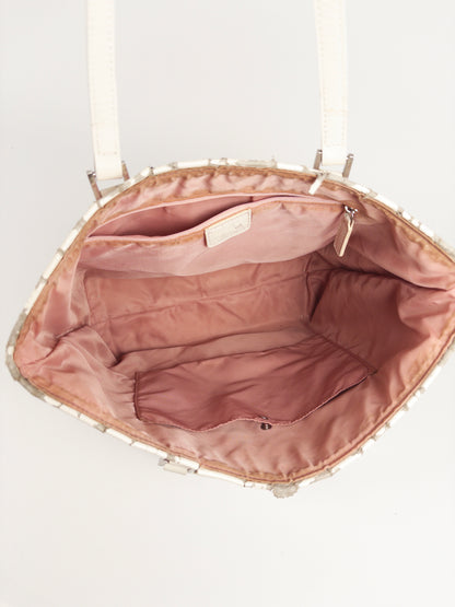 Dior No 2 Pink Monogram Trotter Shopper Tote Bag