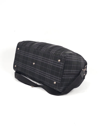 Burberry Check Boston Bag