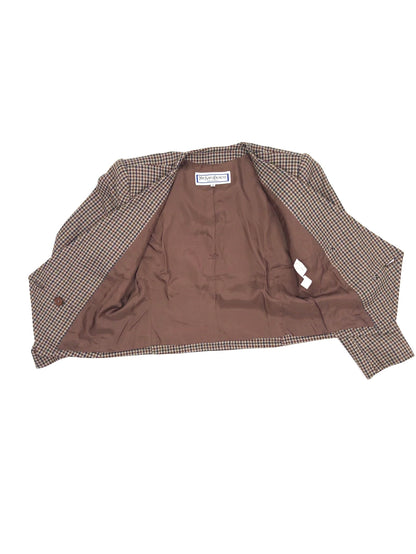 Yves Saint Laurent Suit Set, Vintage Suit Jacket (Size S) And Skirt (Size M)
